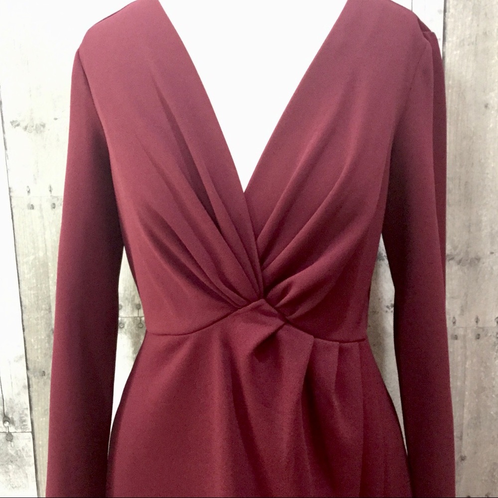 SAKS FIFTH AVENUE Long Sleeve Sheath Dress NWT 6 - Picture 5 of 7